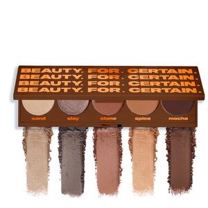 Beauty For Certain soft to sculpted contour pal- Sand, Clay, Stone, Spice, Mocha